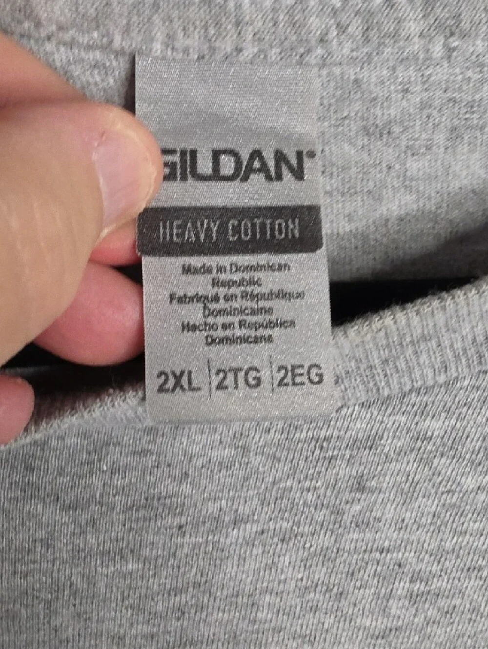 Gildan Gray T-Shirt with Black Peek Cat Graphic